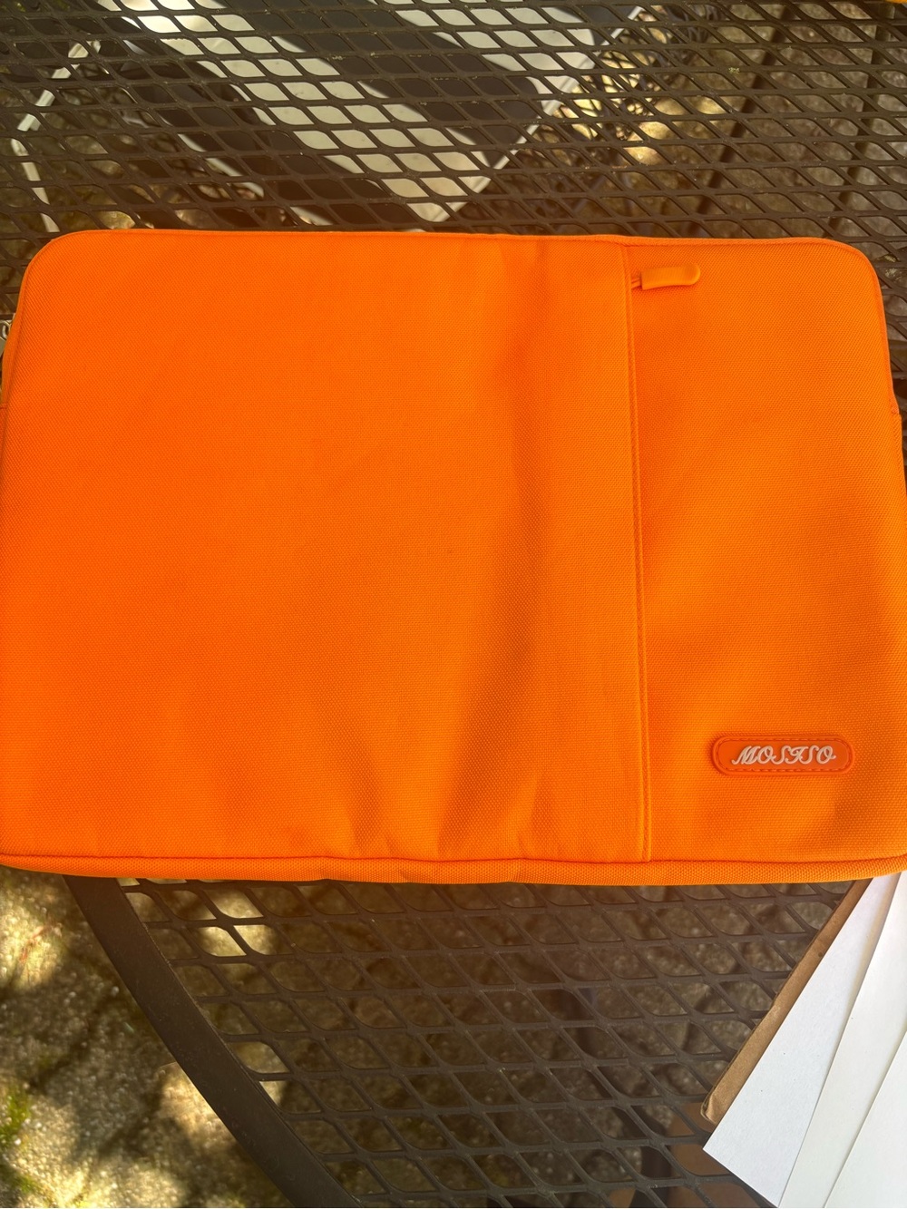Mostso Orange Laptop Sleeve Case - Protective Soft Shell
